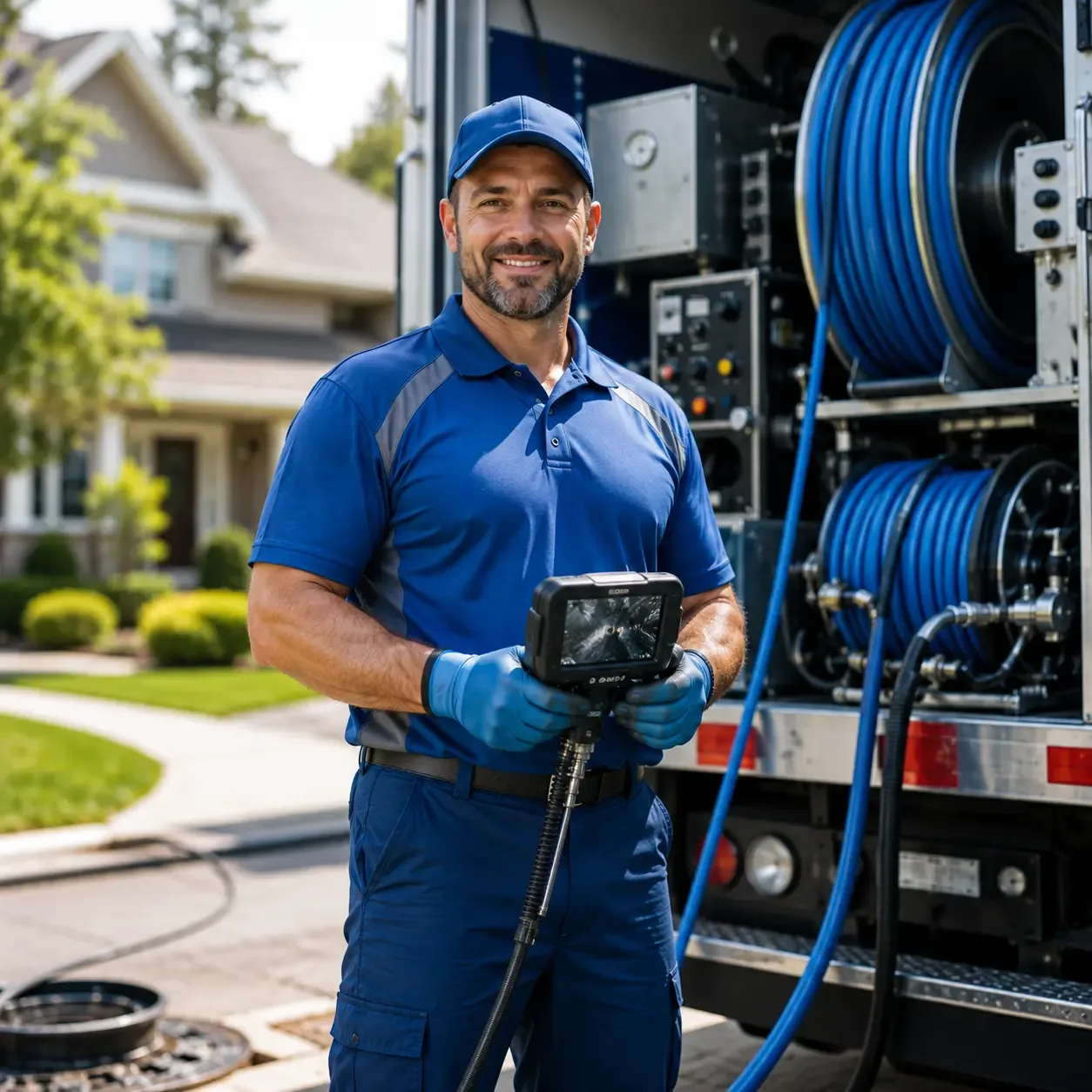 Local outdoor drain cleaning specialists in Baxter, WV
